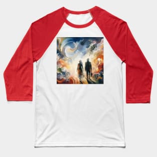 Follow the Light . Baseball T-Shirt